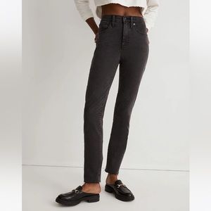 Madewell Stovepipe Jeans in Banberry Wash: Raw-Hem Edition